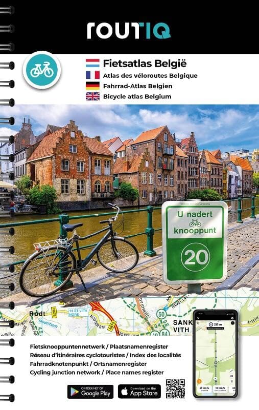 Atlas cycliste - Véloroutes de Belgique | Falk atlas Falk