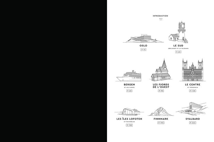 Beau livre - Norvège : Petit Atlas Hédoniste beau livre Dilibel