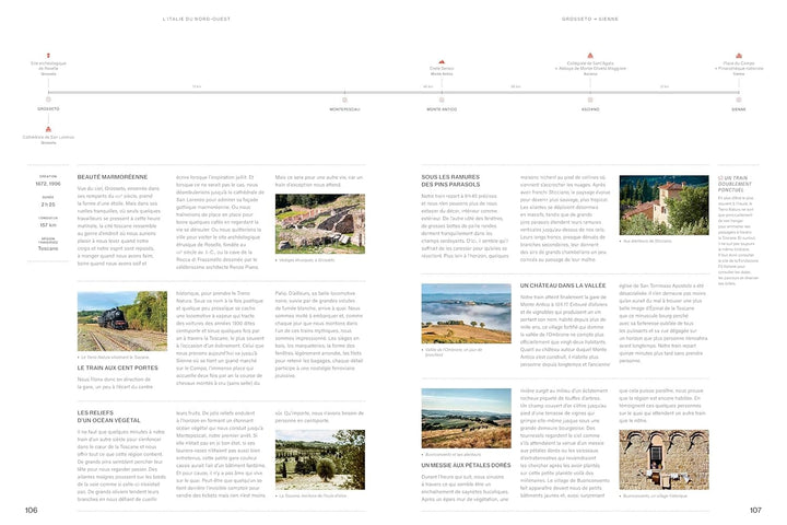 Beau livre - Voir l'Italie en train | Chêne éditions beau livre Dilibel