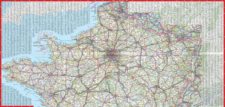 Carte de poche plastifiée - France | Express Map carte routière Express Map