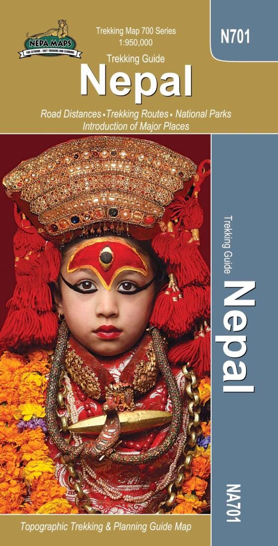 Carte guide de trekking au Népal (NA701) | Himalayan MapHouse carte pliée Himalayan MapHouse