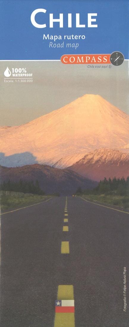 Carte routière - Chili | COPEC carte routière COPEC Default Title