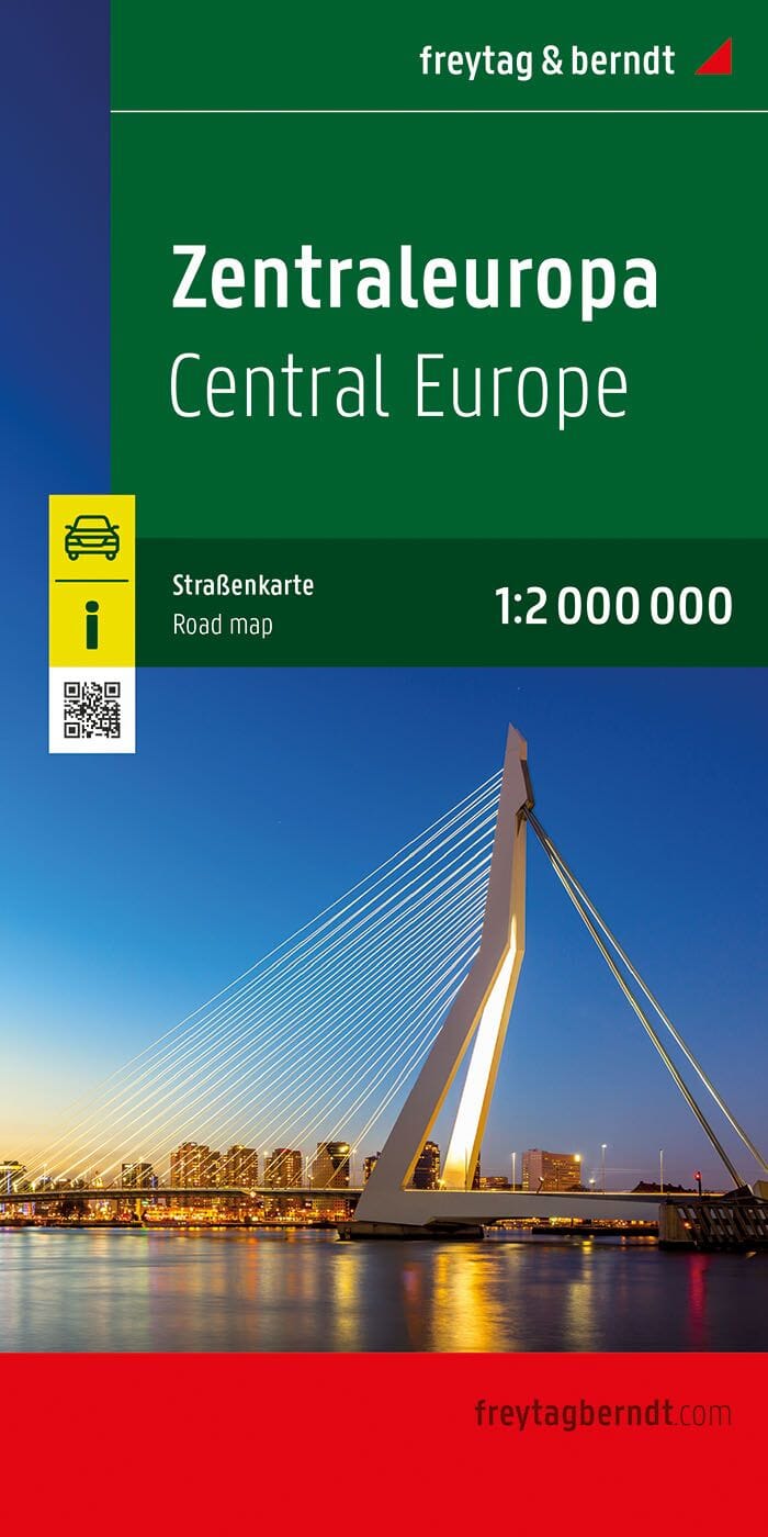 Carte routière - Europe Centrale | Freytag & Berndt carte routière Freytag & Berndt