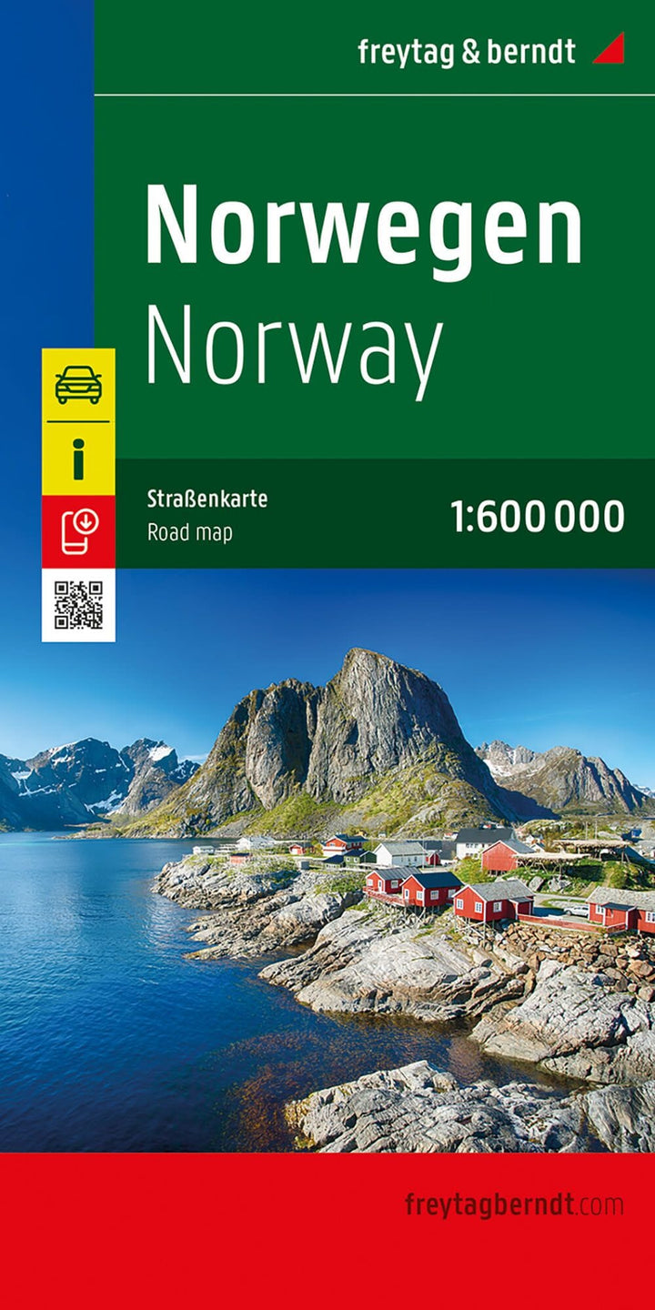 Carte routière - Norvège | Freytag & Berndt carte routière Freytag & Berndt