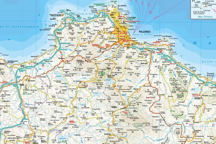 Carte routière - Sicile (Italie) | Reise Know How carte routière Reise Know-How