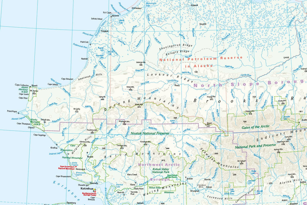 Carte routière USA n° 11 - Alaska | Reise Know How carte routière Reise Know-How