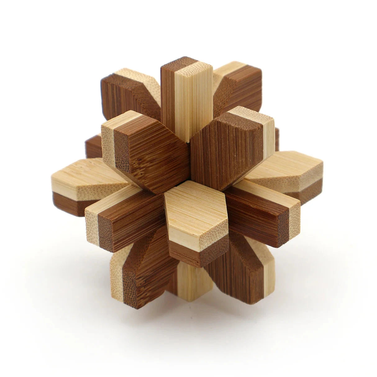 Casse-tête 3D en bambou - The Flower (6 ans et +) | Robert Frederick jeu Robert Frederick