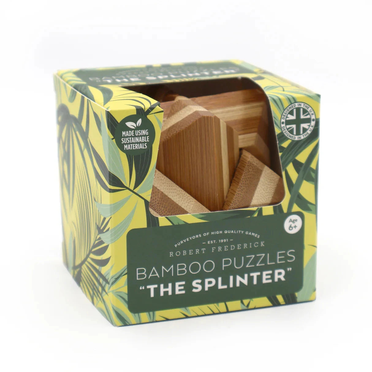 Casse-tête 3D en bambou - The Splinter (6 ans et +) | Robert Frederick jeu Robert Frederick