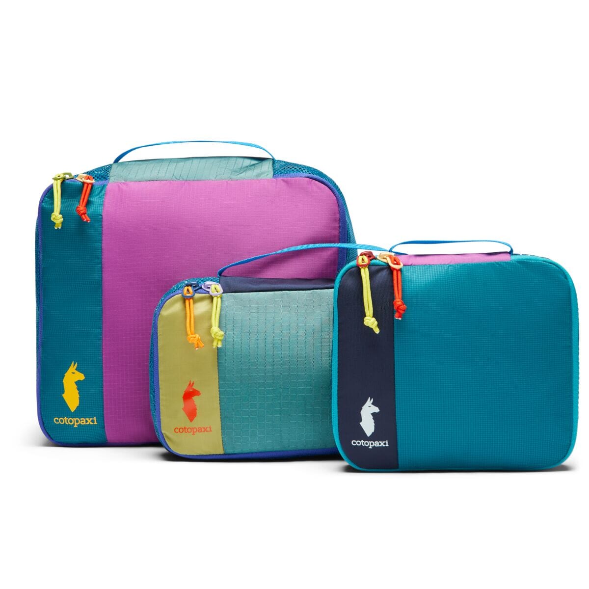 Cubes organisateur de voyage (lot de 3) - Cubo Del Dia - couleurs aléatoires | Cotopaxi accessoire Cotopaxi
