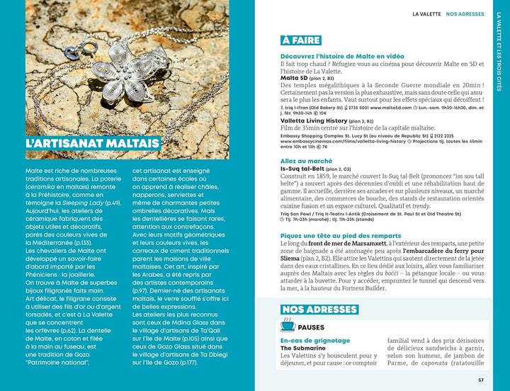 Géoguide (coups de coeur) - Malte - Édition 2025 | Gallimard guide de voyage Gallimard