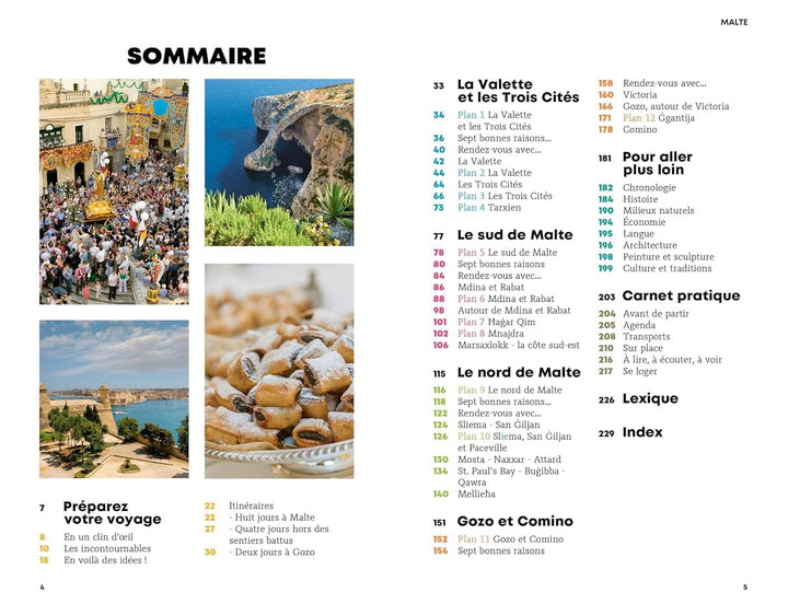Géoguide (coups de coeur) - Malte - Édition 2025 | Gallimard guide de voyage Gallimard