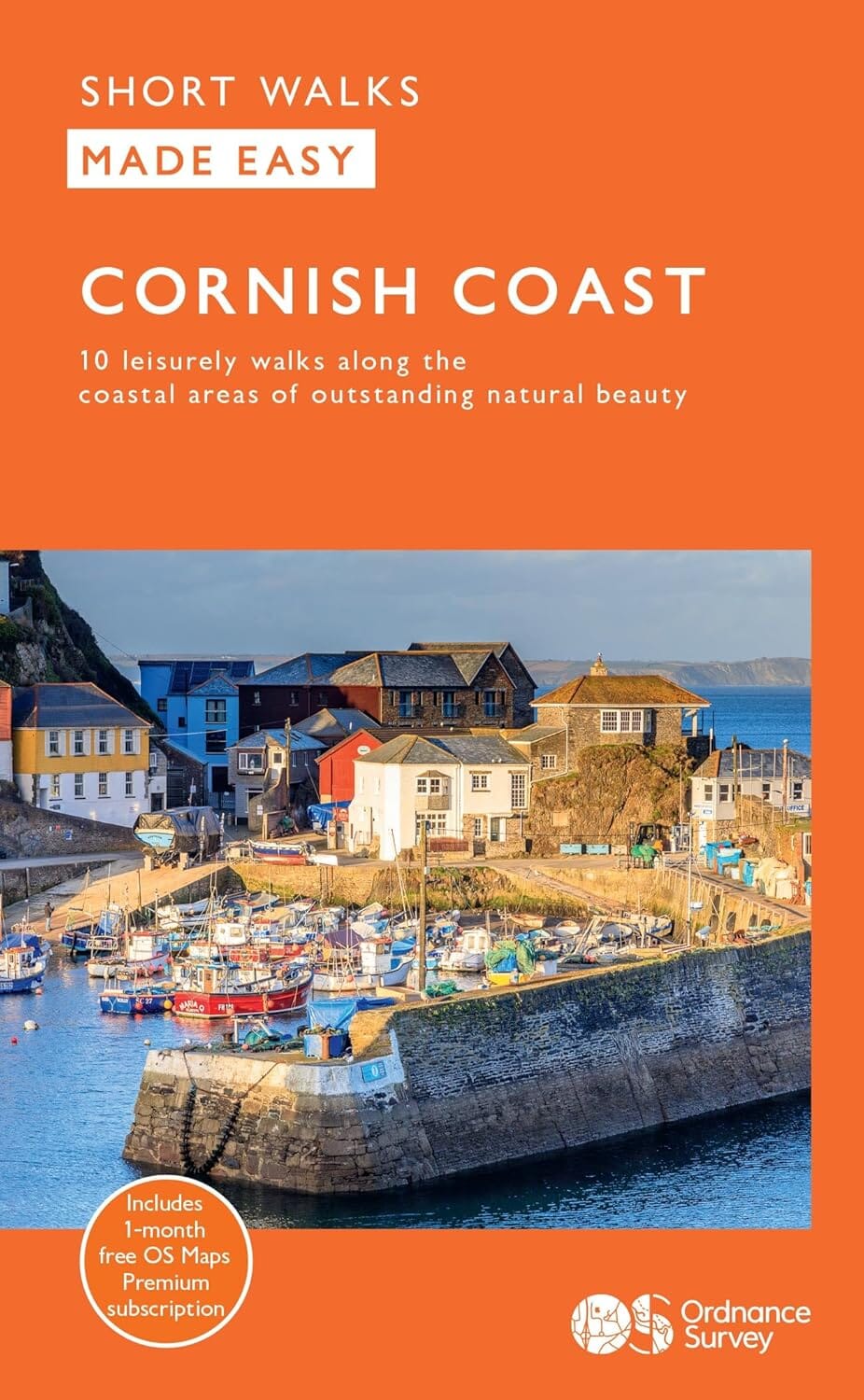 Guide de balades (en anglais) - Cornish Coast (Cornouailles) | Ordnance Survey - Short Walks guide de randonnée Ordnance Survey