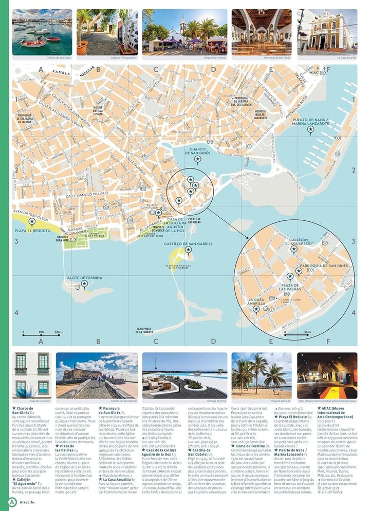 Guide de voyage de poche - Lanzarote et Fuerteventura | Cartoville guide de voyage Gallimard
