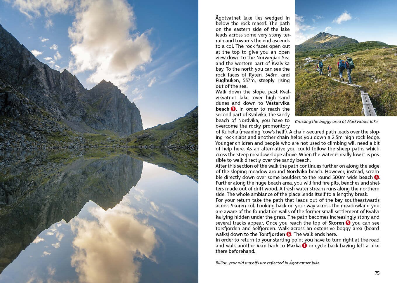 Guide de randonnée (en anglais) - Lofoten | Rother guide de randonnée Rother
