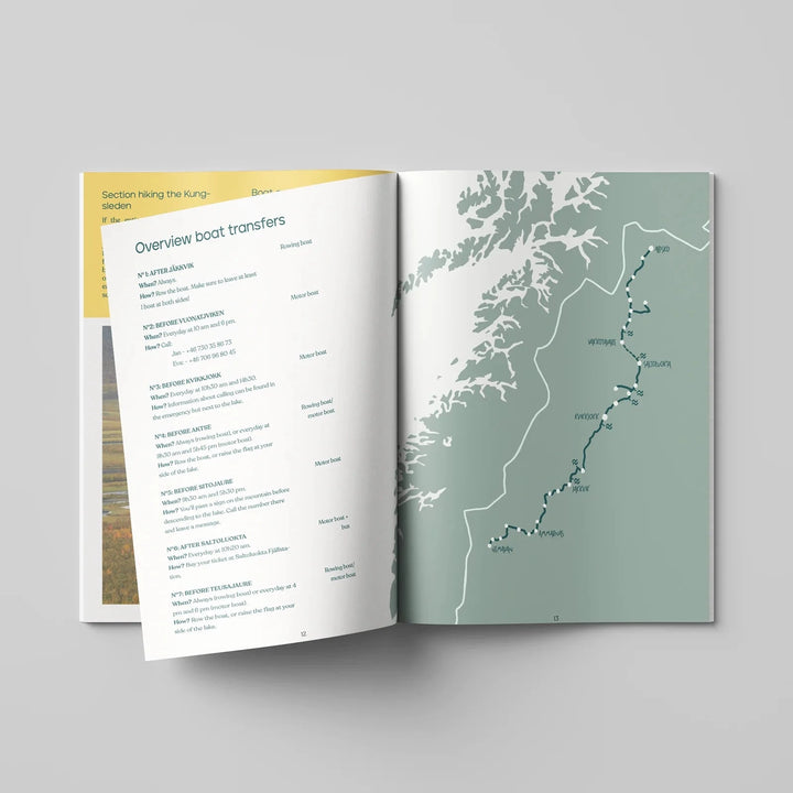 Guide de randonnées (en anglais) - Kungsleden | Floor Denil guide de randonnée Floor Denil