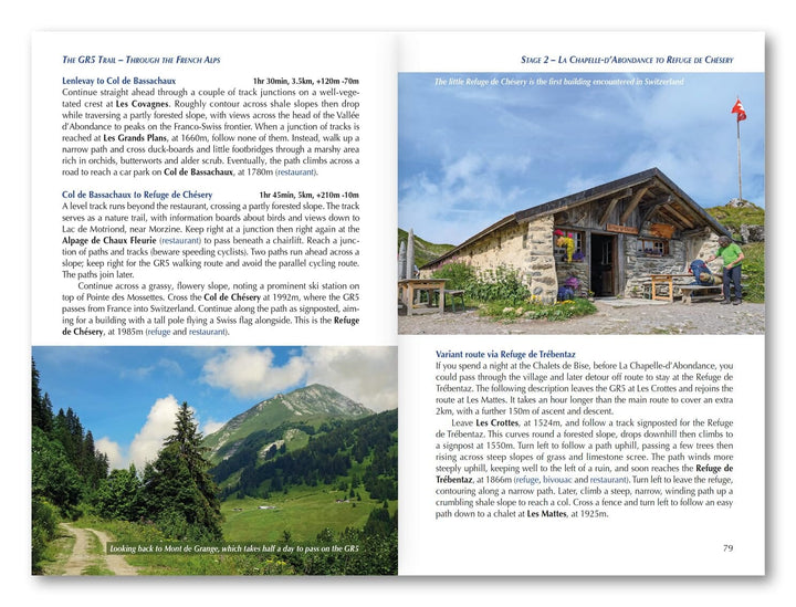 Guide de randonnées (en anglais) - The GR5 trail through the French Alps : from Lake Geneva to Nice | Cicerone guide de randonnée Cicerone