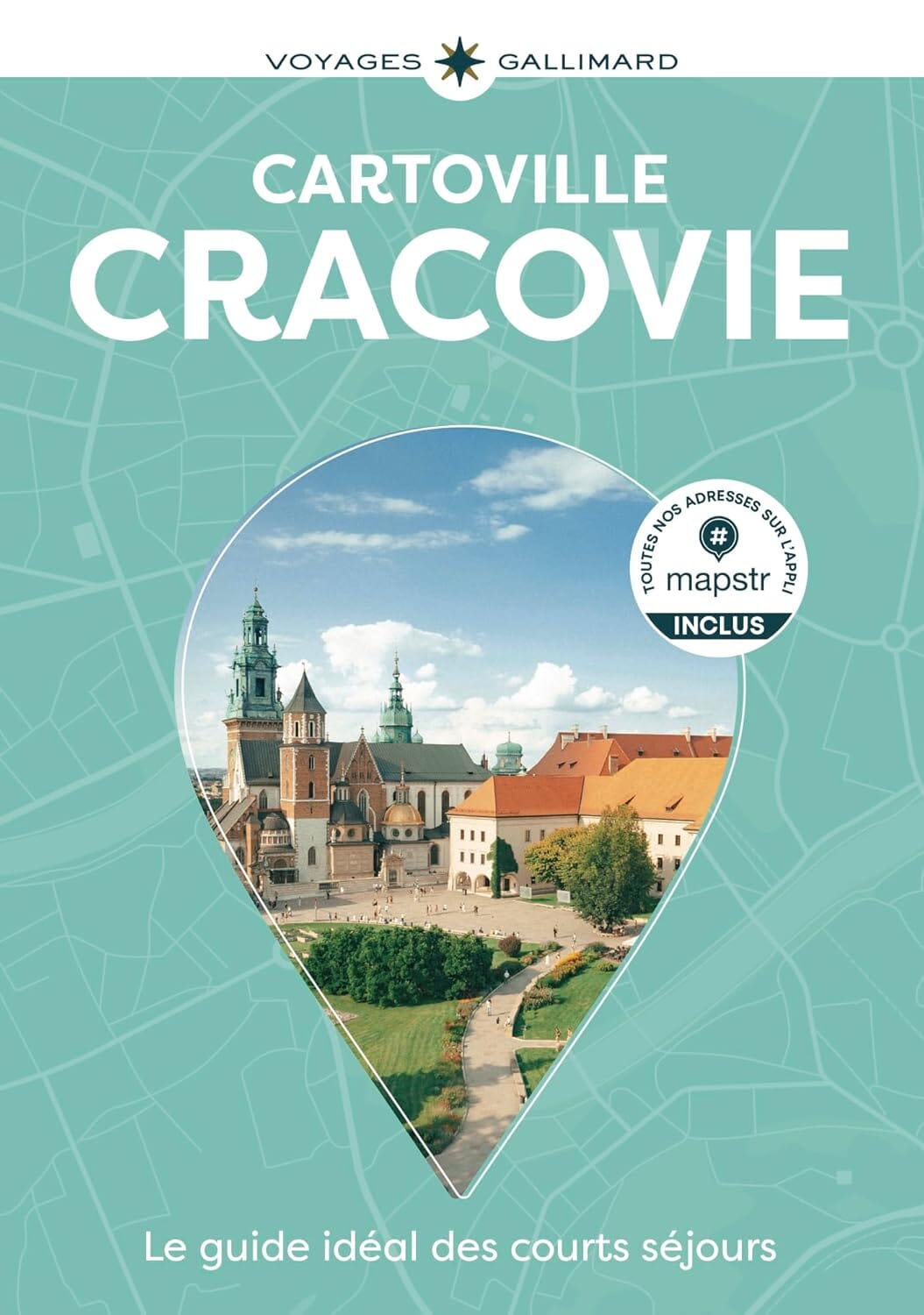Guide de voyage de poche - Cracovie - Édition 2025 | Cartoville guide de voyage Gallimard