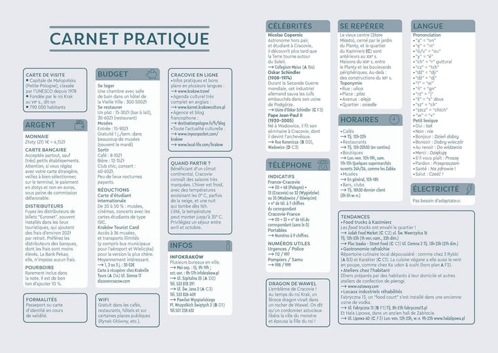 Guide de voyage de poche - Cracovie - Édition 2025 | Cartoville guide de voyage Gallimard