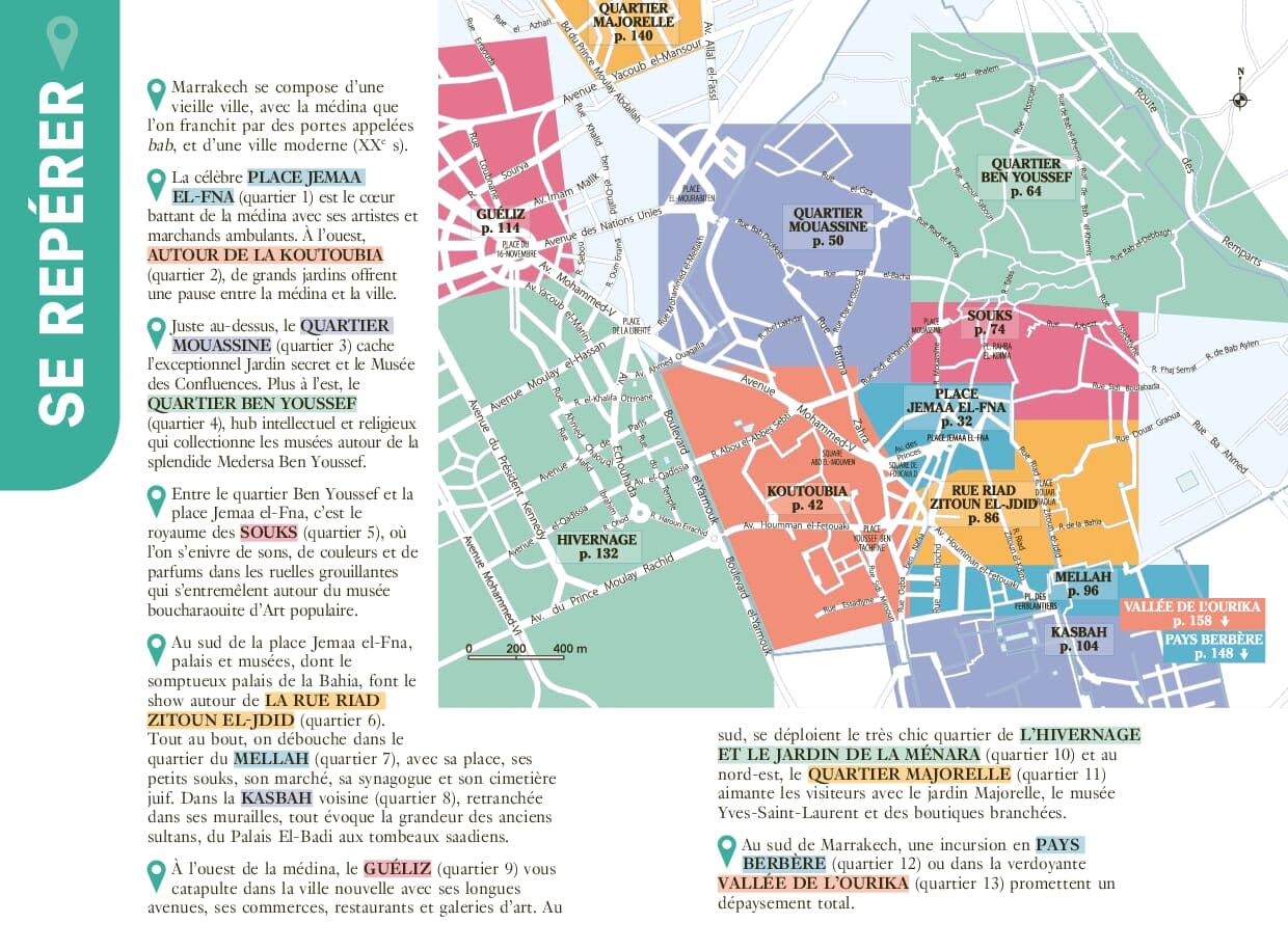 Guide de voyage de poche - Un Grand Week-end à Marrakech 2025 | Hachette guide de voyage Hachette