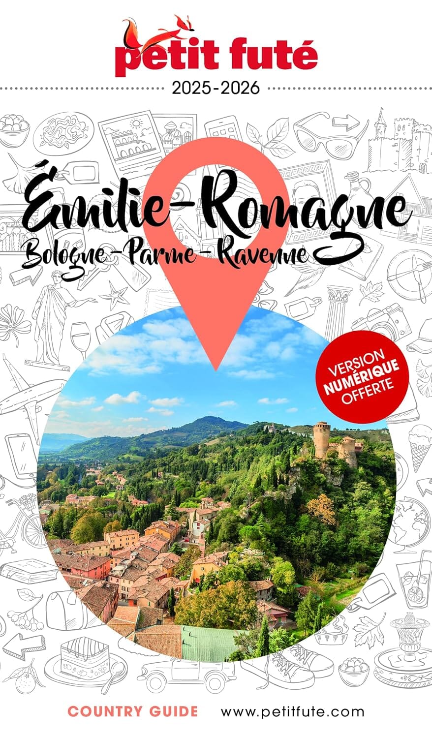 Guide de voyage - Emilie-Romagne, Bologne, Parme, Ravenne 2025/26 | Petit Futé guide de voyage Petit Futé