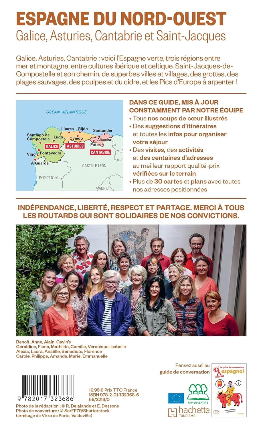 Guide du Routard - Espagne du nord-ouest (Galice, Asturies, Cantabrie) 2025/26 | Hachette guide de voyage Hachette
