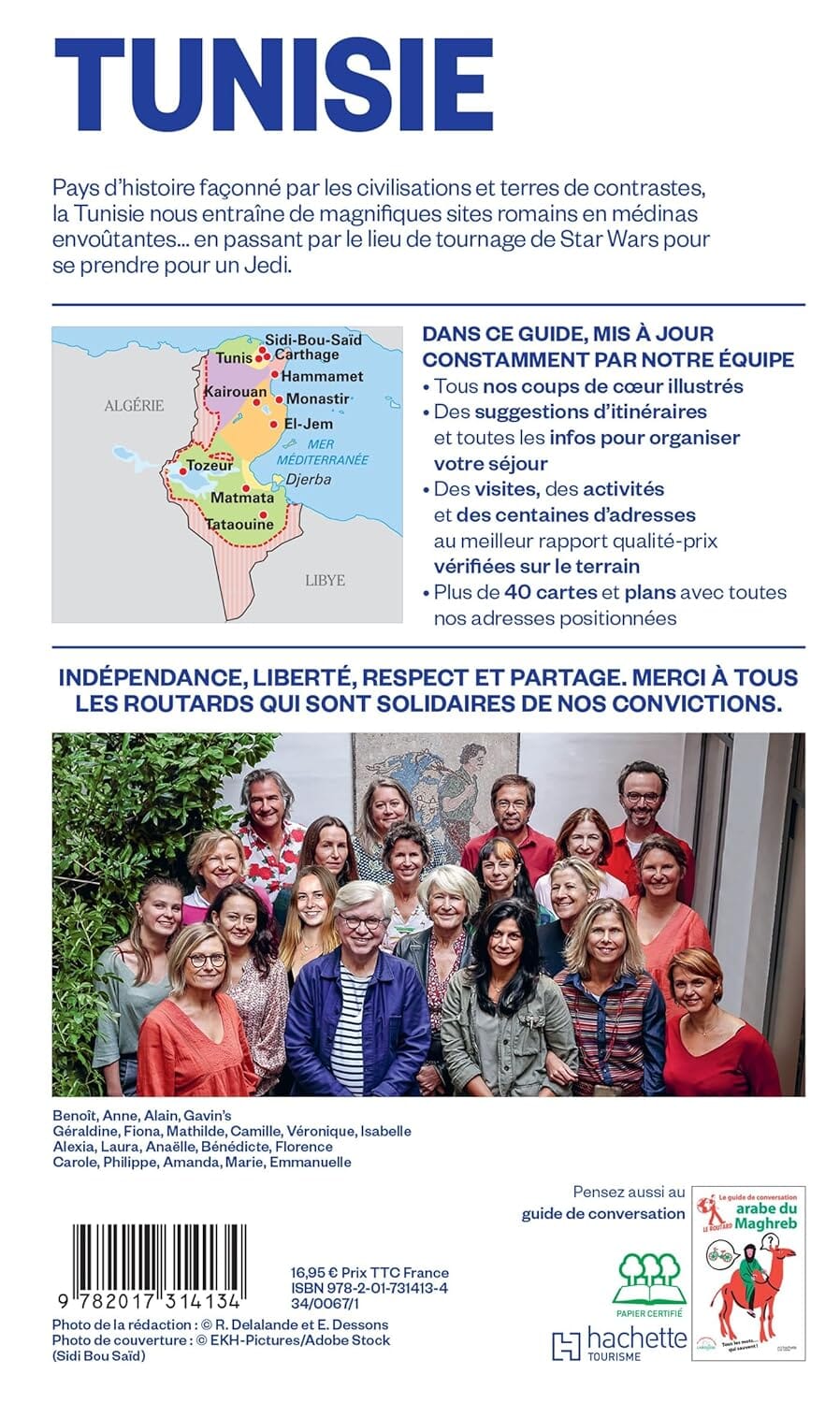 Guide du Routard - Tunisie 2025/26 | Hachette guide de voyage Hachette