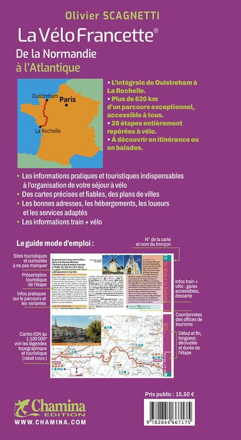 Guide vélo - La vélo Francette, de la Normandie à L'Atlantique | Chamina guide cycliste Chamina
