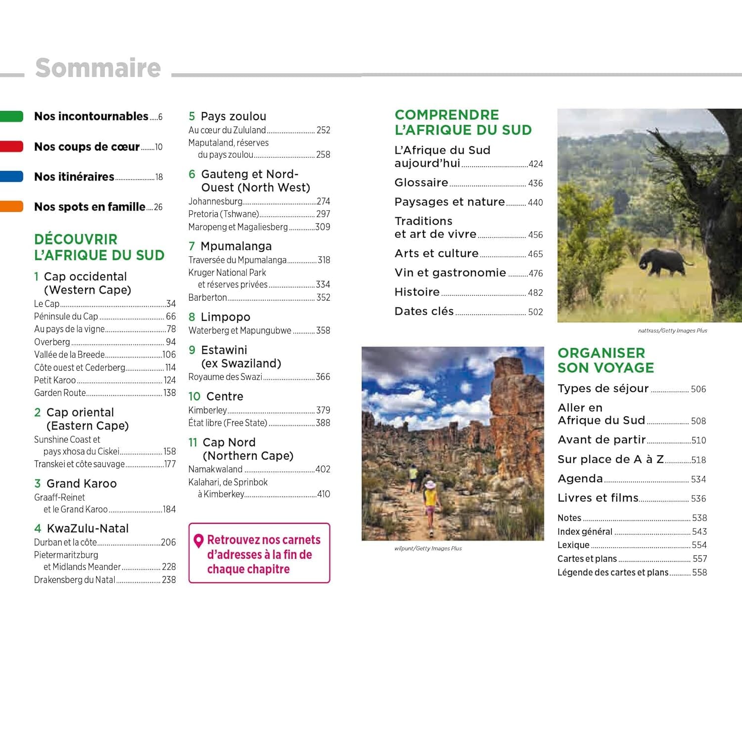 Guide Vert - Afrique du Sud - Édition 2024 | Michelin guide de voyage Michelin