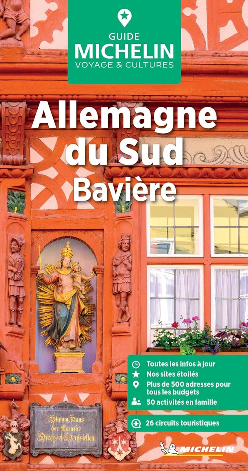Guide Vert - Allemagne du Sud, Bavière - Édition 2025 | Michelin guide de voyage Michelin