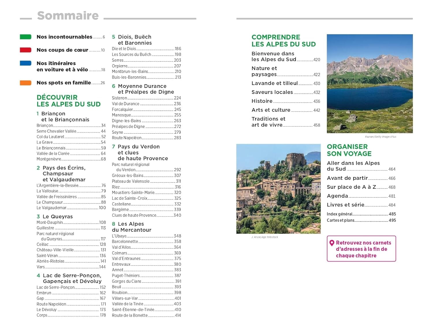 Guide Vert - Alpes du Sud : Hautes-Alpes, Alpes-de-Haute-Provence - Édition 2025 | Michelin guide de voyage Michelin