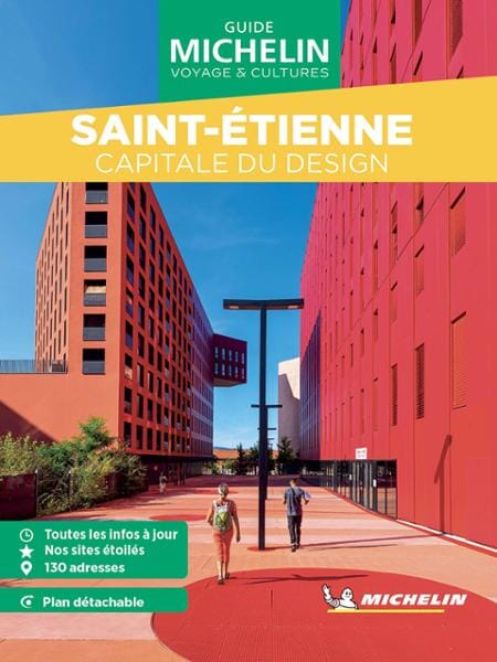 Guide Vert compact - Saint-Etienne + plan - Édition 2025 | Michelin guide de voyage Michelin