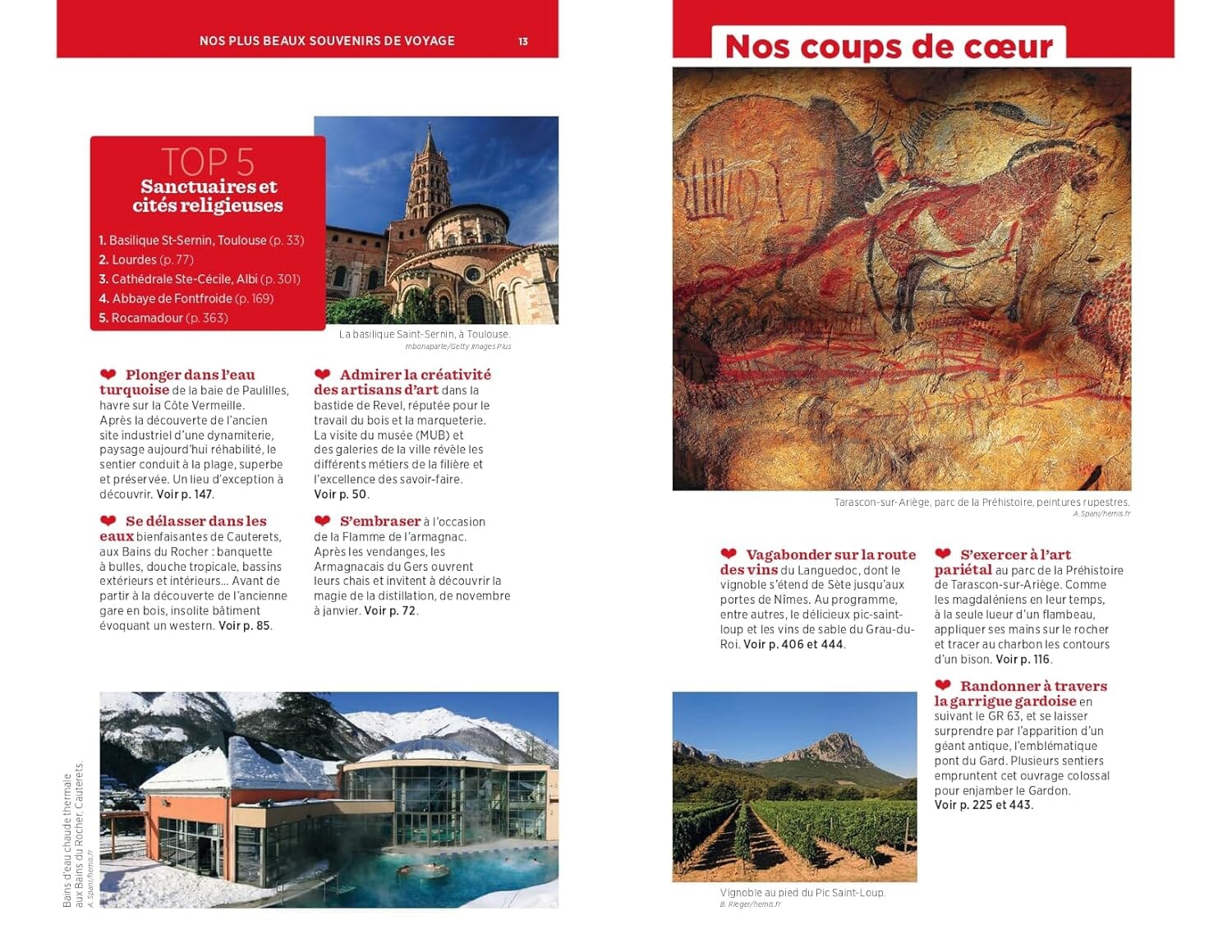 Guide Vert - Grands sites d'Occitanie, Sud de France - Édition 2025 | Michelin guide de voyage Michelin