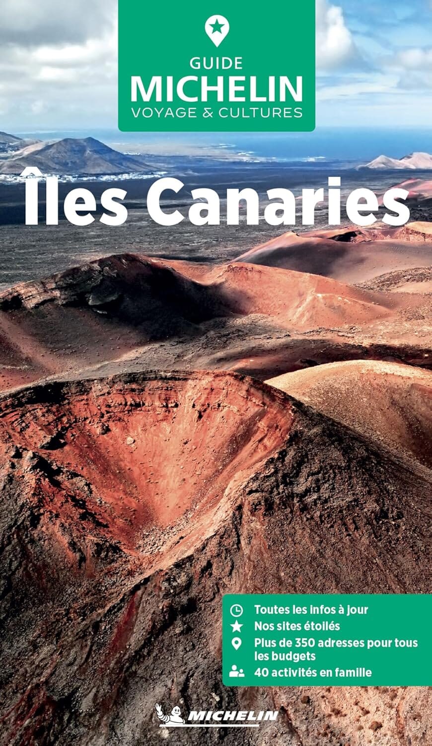 Guide Vert - Iles Canaries - Édition 2025 | Michelin guide de voyage Michelin