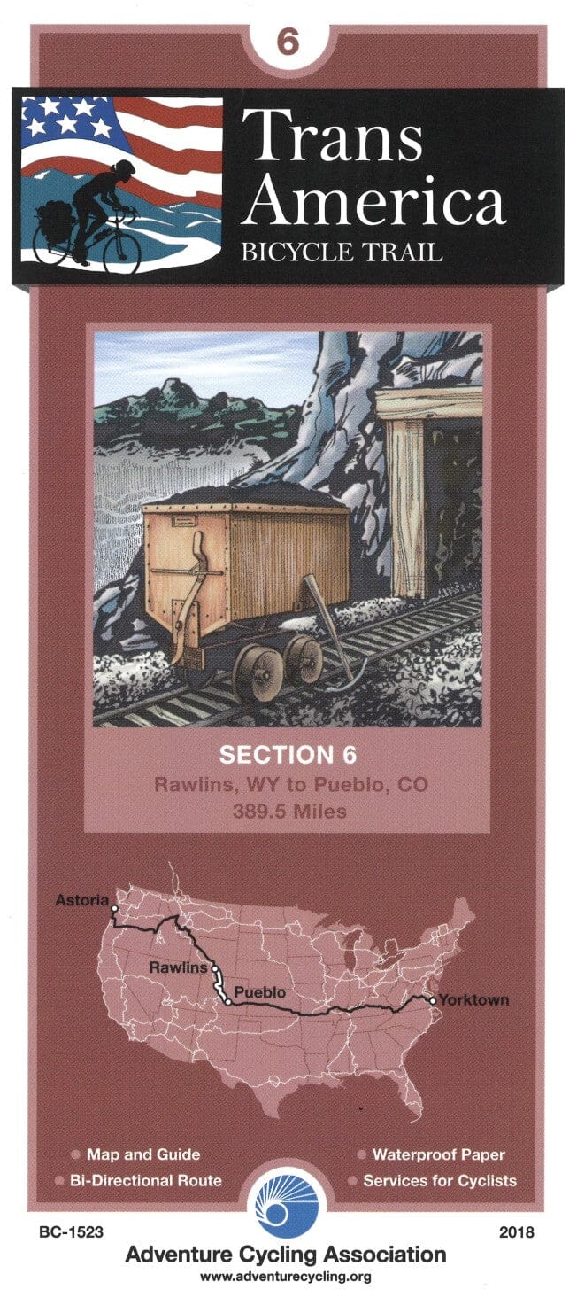 Transamerica Bike Trail 6: Rawlins, Wyoming Pueblo, Colorado