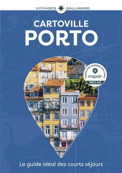 Guide de voyage de poche - Porto - Édition 2025 | Cartoville guide de voyage Gallimard
