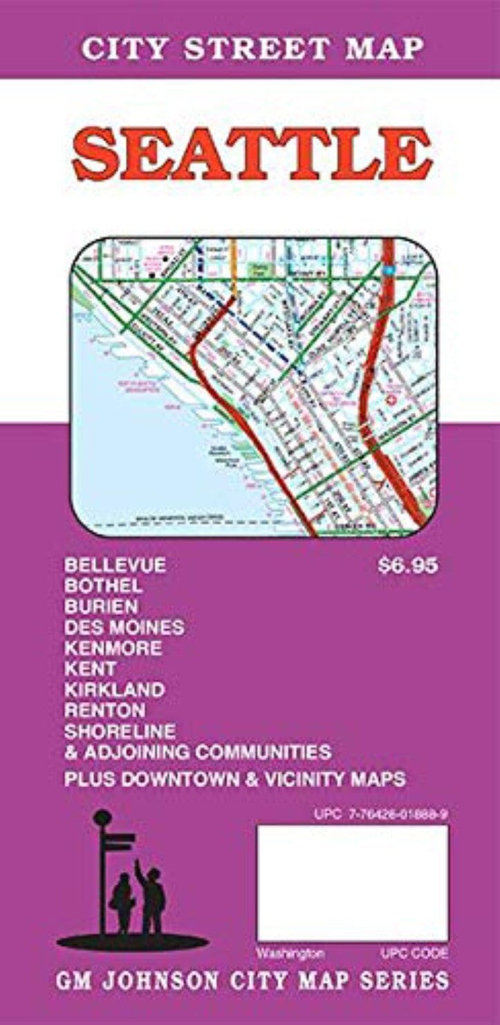 Seattle (Washington) | GM Johnson carte pliée GM Johnson