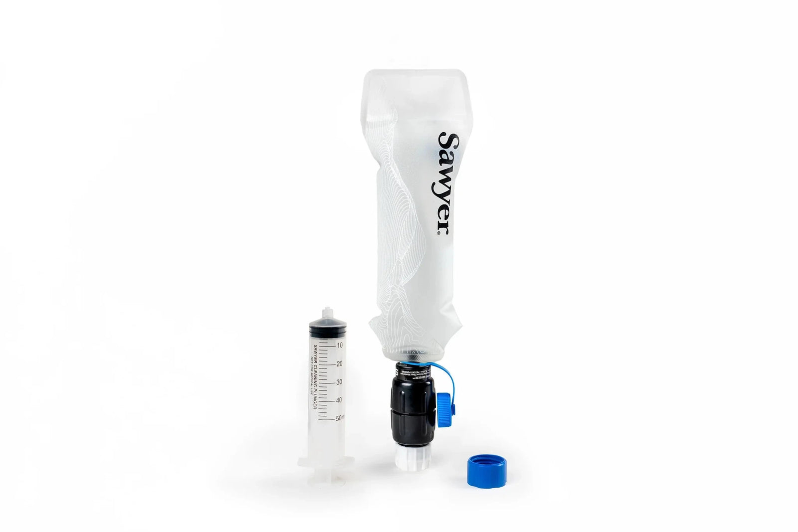 Système de filtration d’eau - Sawyer Micro Squeeze SP301 avec poche CNOC Premium 750 ml accessoire Sawyer