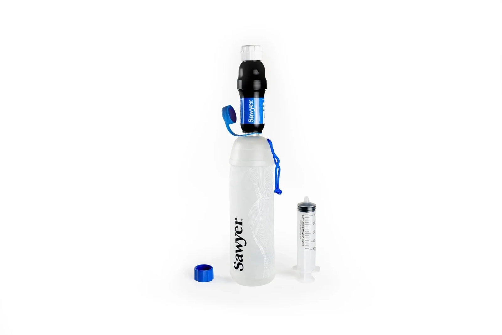 Système de filtration d’eau - Sawyer Squeeze SP302 avec bouteille CNOC Premium 1 L accessoire Sawyer