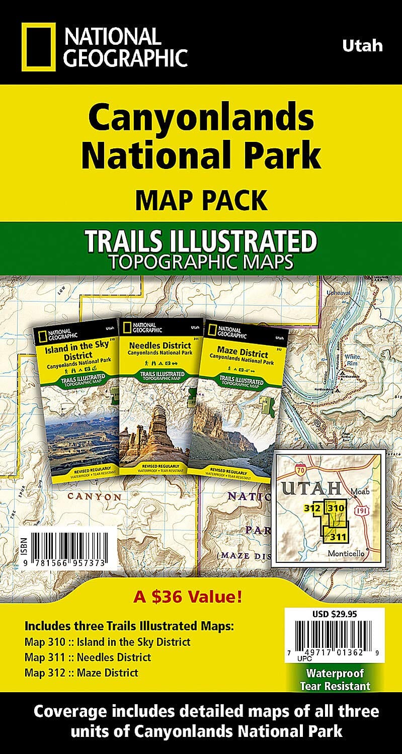 Canyonlands National Park (map set) National Geographic – Cartovia