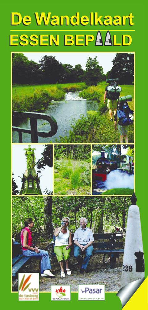 Carte de promenades - Essen (Belgique) | NGI carte pliée IGN Belgique