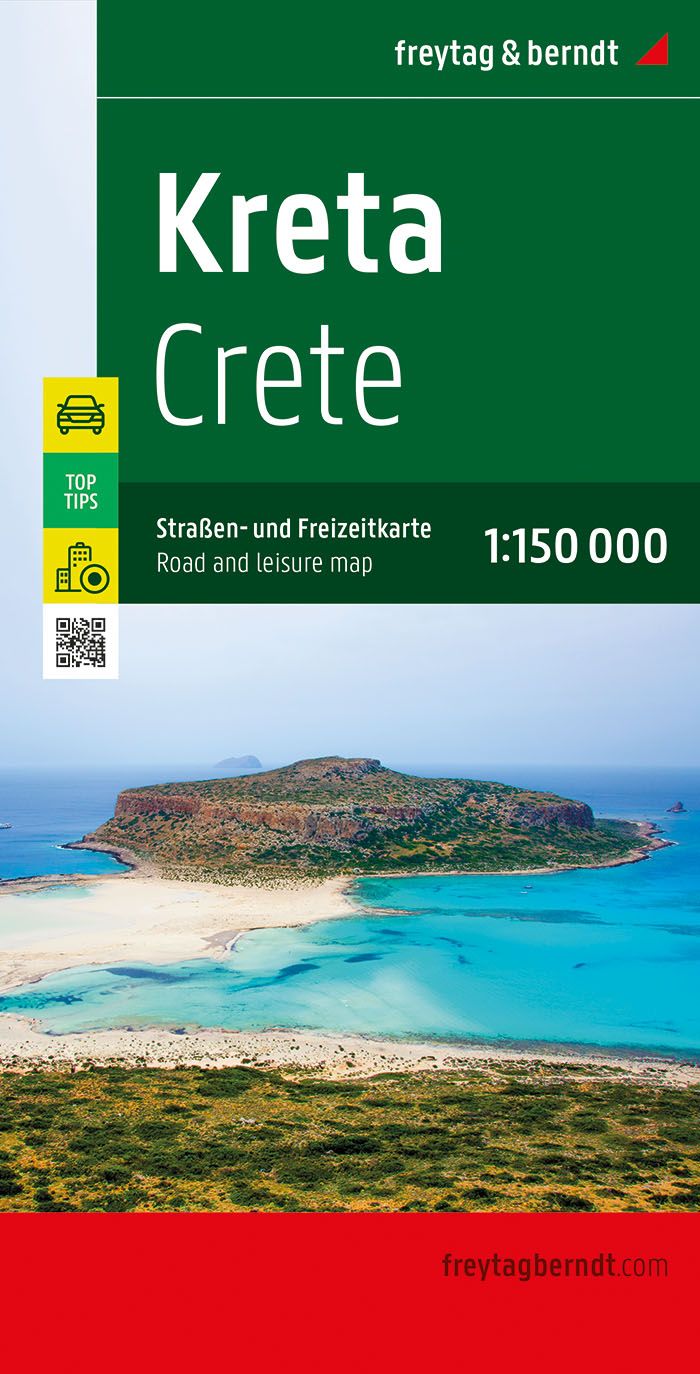 Carte détaillée - Crète (Grèce) | Freytag & Berndt carte routière Freytag & Berndt
