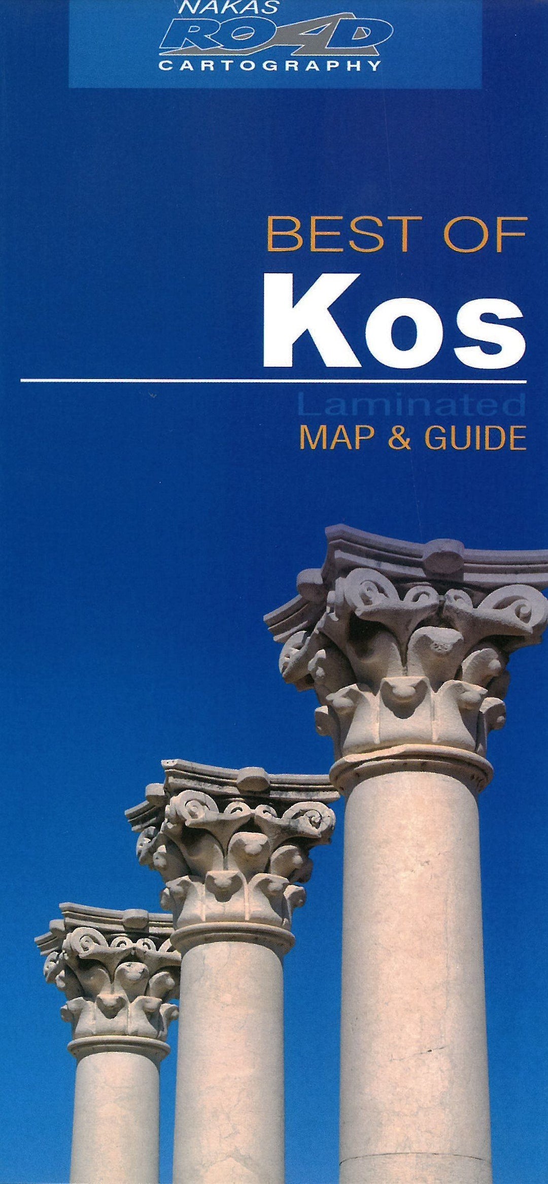 Carte détaillée - Kos | Road Editions - Best Of carte pliée Road Editions