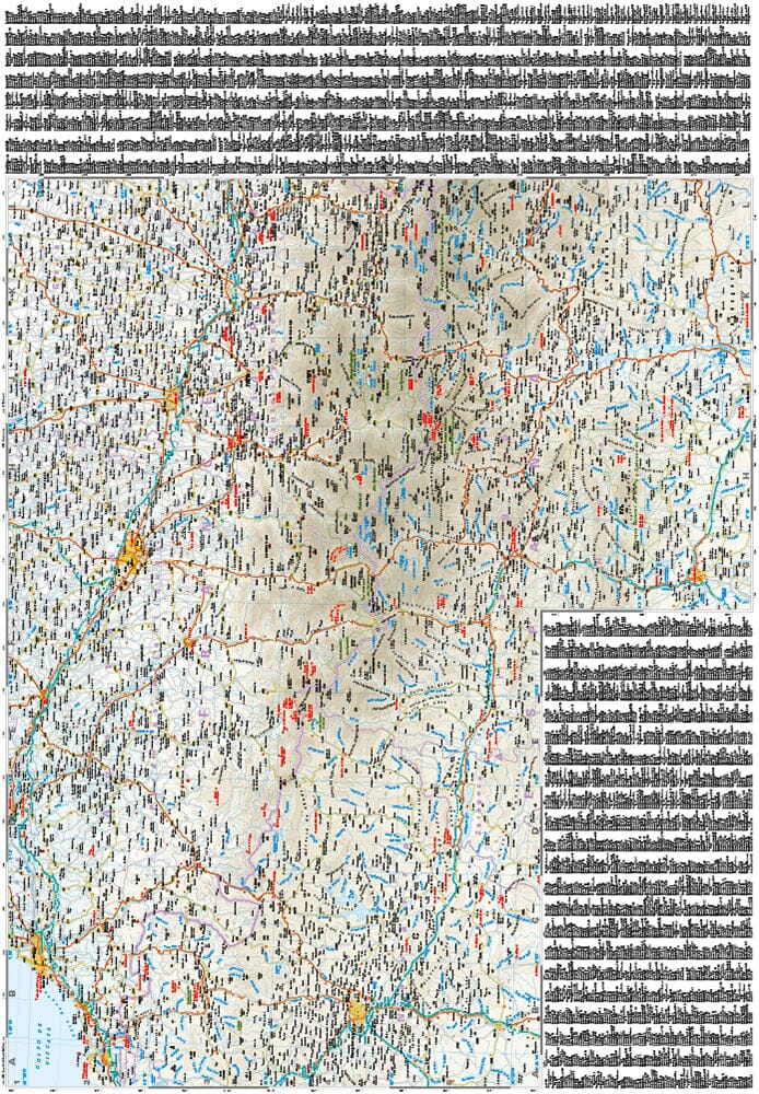 Carte routière - Pyrénées | Reise Know How carte routière Reise Know-How