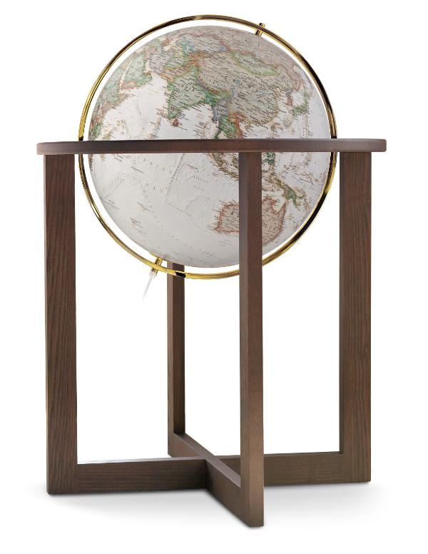 Globe "Cross" de style antique - diamètre 50 cm, en anglais | National Geographic globe National Geographic