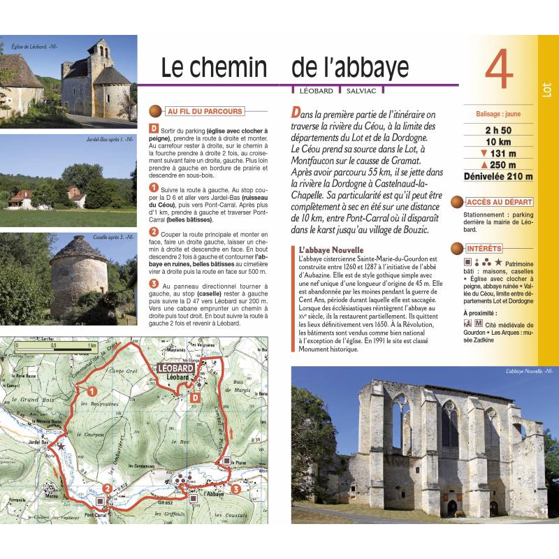 Guide de balades - Occitanie : 100 plus beaux sentiers à pied | Chamina guide de randonnée Chamina