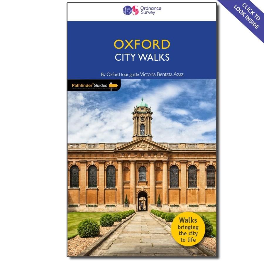 Guide de randonnée en ville (en anglais) - Oxford | Ordnance Survey - Pathfinder carte pliée Ordnance Survey Ireland