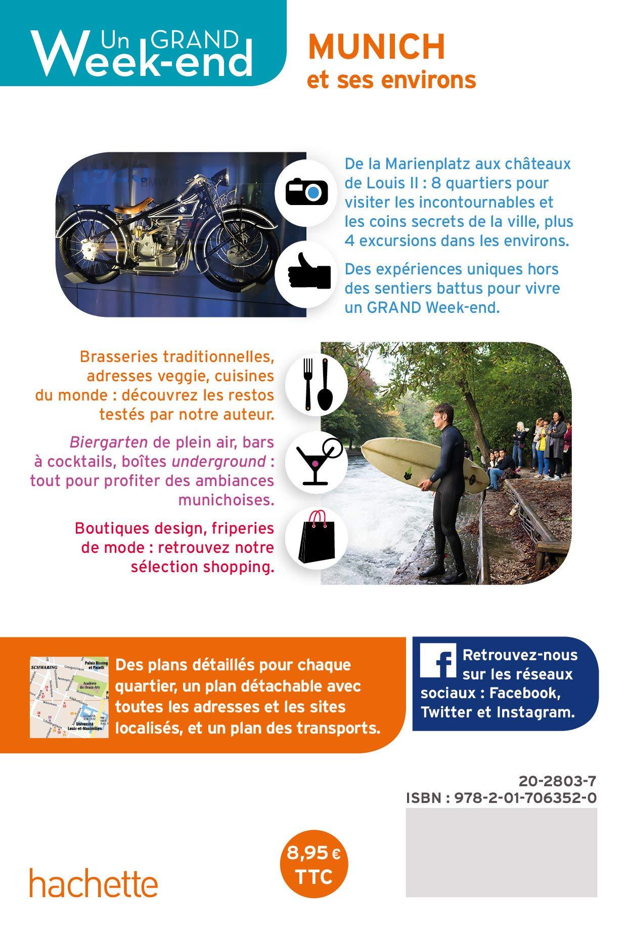 Guide de voyage de poche - Un Grand Week-end : Munich | Hachette guide de voyage Hachette