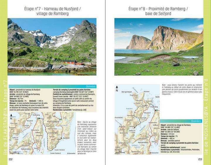 Topoguide - Randonner aux îles Lofoten guide de randonnée Topo Guide Lofoten