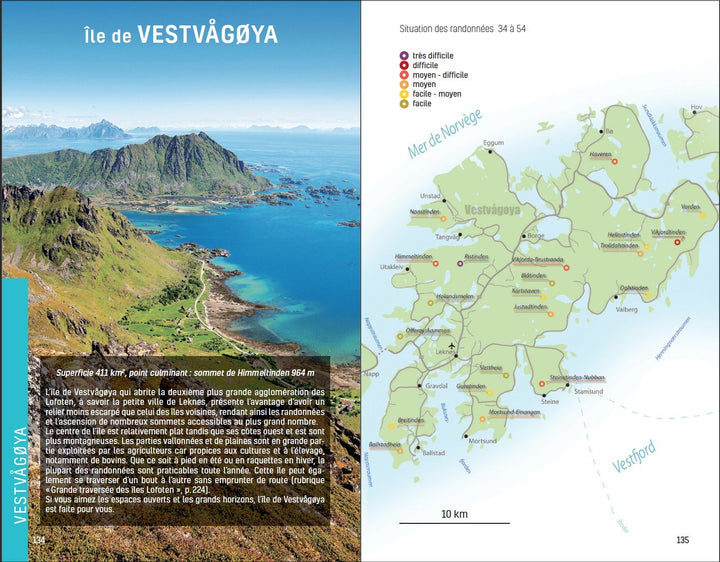 Topoguide (en anglais) - Hiking the Lofoten Islands guide de randonnée Topo Guide Lofoten