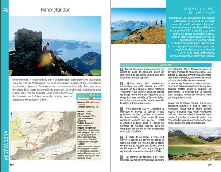 Topoguide (en anglais) - Hiking the Lofoten Islands guide de randonnée Topo Guide Lofoten